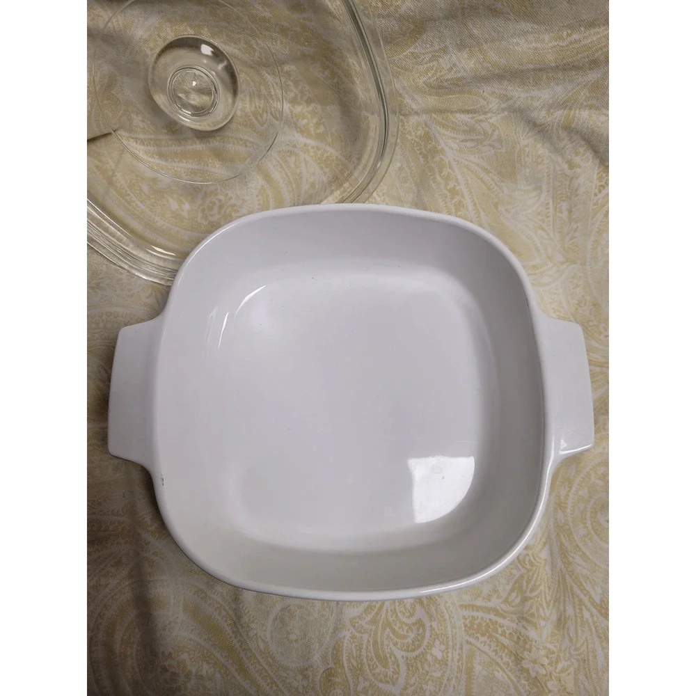 Corning Ware Blue Cornflower 2 Quart Casserole Dish with Lid A-2-B Vintage USA